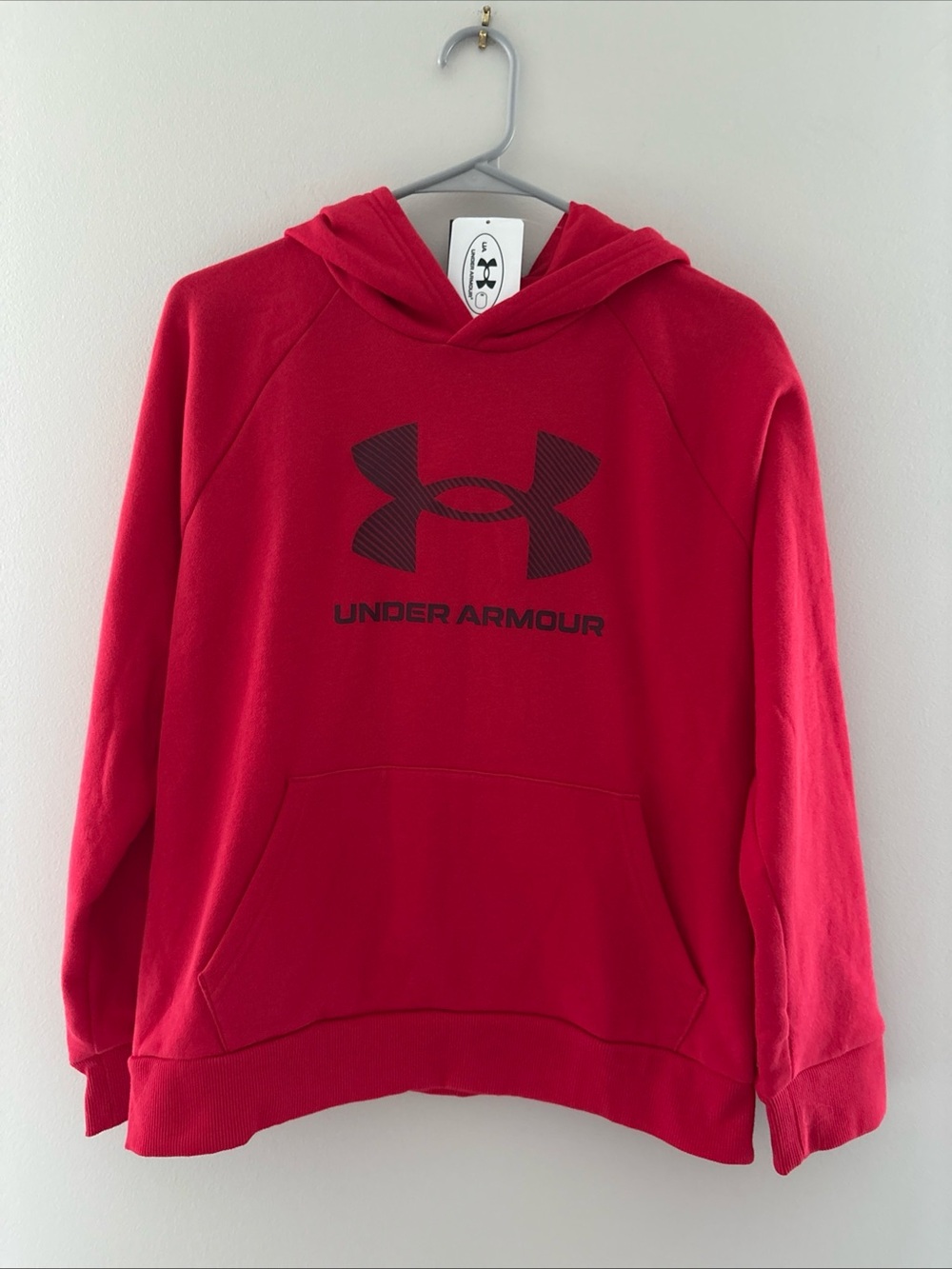 NWT Boys Under Armour Rival Hoodie